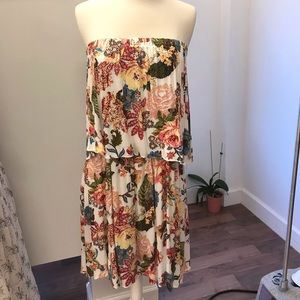 Off Shoulder Layer Dress